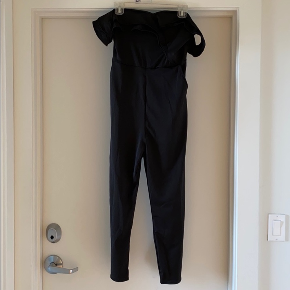 Off the Shoulder Jumpsuit